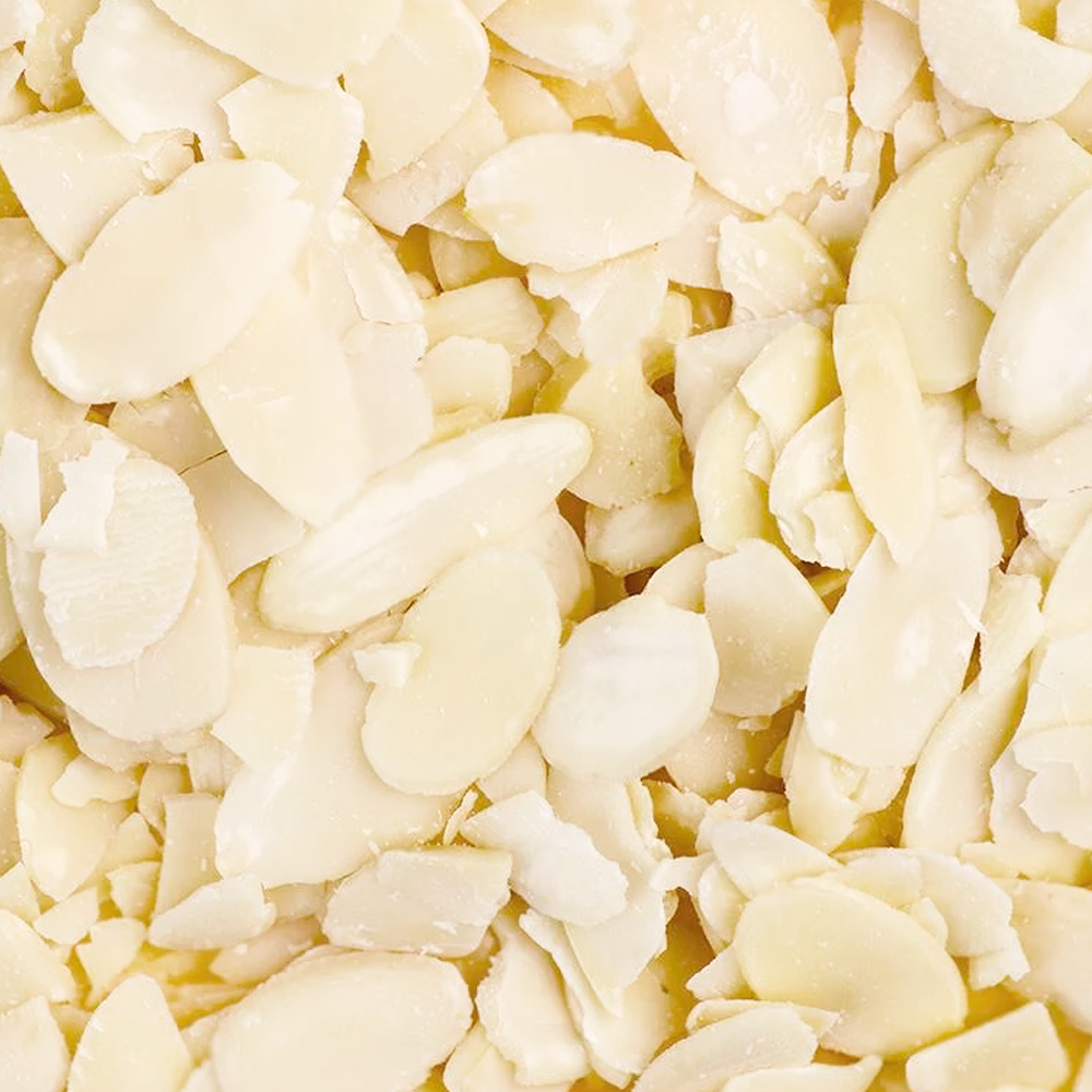 Almendra fileteada sin cutícula