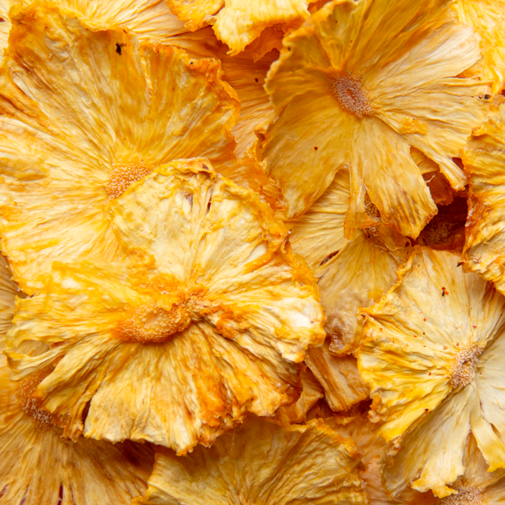 Piña deshidratada
